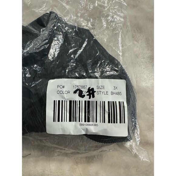 J.Crew Bikini Bottom Women's Plus XXL Black Ribbed-Trim Hipster Full-Coverage - Picture 9 of 9